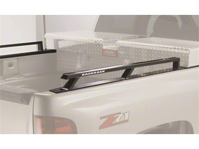 BackRack 20-23 Silverado/Sierra 2500/3500HD Only 6.5ft Bed Siderails - Toolbox - 65524TB