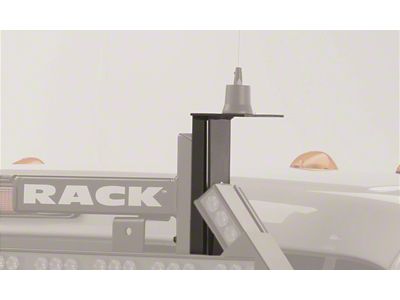 BackRack Antenna Bracket 3.50in Square with 7/8in Hole - 91008
