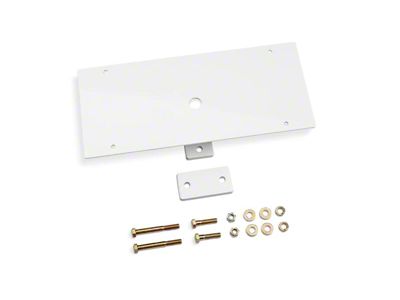 BackRack Universal Light Bracket 16x7in Base CM Single - White - 91002RECW