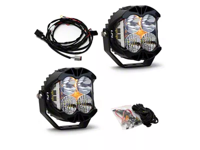 Baja Designs Jeep JL/JT Rubicon Steel Bumper LED Light Kit - 447672UP