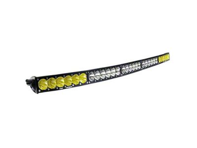 Baja Designs 50-Inch OnX6 Arc Amber/White LED Light Bar; Dual Control (Universal; Some Adaptation May Be Required)