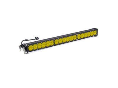 Baja Designs 30-Inch OnX6 Amber LED Light Bar; Wide Driving Beam (Universal; Some Adaptation May Be Required)