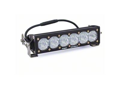 Baja Designs 10-Inch OnX6 LED Light Bar; Wide Driving Beam (Universal; Some Adaptation May Be Required)