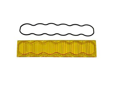 Baja Designs OnX6 Amber Lens Kit; Wide Driving Beam