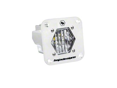 Baja Designs S1 Flush Mount Wide Cornering LED White - 381005WT