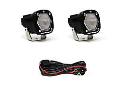 Baja Designs S1 LED Auxiliary Light Pods; Work/Scene Beam; Clear (Universal; Some Adaptation May Be Required)
