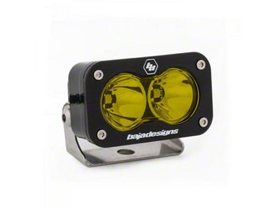 Baja Designs S2 Pro Spot Pattern LED Light - Amber - 480011