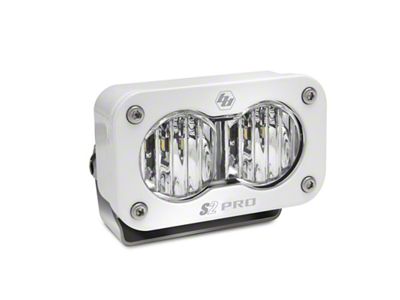 Baja Designs S2 Pro White LED Light; Wide Cornering Beam (Universal; Some Adaptation May Be Required)