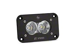 Baja Designs S2 Sport Flush Mount LED Light; Flood/Work Beam (Universal; Some Adaptation May Be Required)