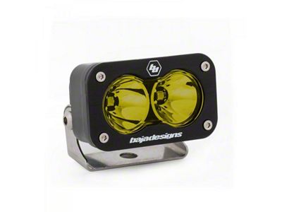 Baja Designs S2 Sport Amber LED Light; Spot Beam (Universal; Some Adaptation May Be Required)