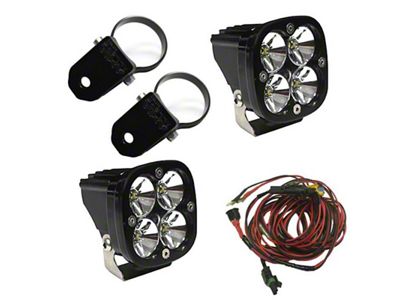 Baja Designs Squadron Pro LED Light Pods Kit w/A-Pillar Mounts/2.00in - 497102