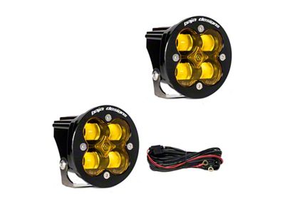 Baja Designs Squadron R SAE LED Spot Light - Amber - 247816