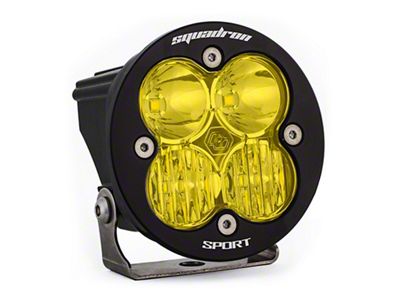 Baja Designs Squadron-R Sport Amber LED Light; Driving/Combo Beam (Universal; Some Adaptation May Be Required)