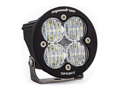 Baja Designs Squadron-R Sport LED Light; Wide Cornering Beam (Universal; Some Adaptation May Be Required)
