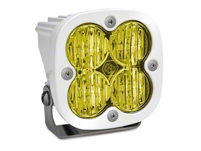 Baja Designs Squadron Sport Amber/White LED Light; Wide Cornering Beam (Universal; Some Adaptation May Be Required)