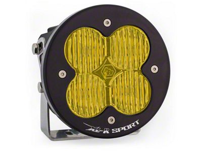 Baja Designs XL-R Sport Amber LED Light; Wide Cornering Beam (Universal; Some Adaptation May Be Required)