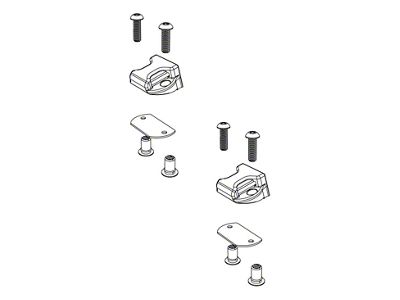 BAK Industries Flip Top Side Buckle End Clips Qty 2 w/ - PARTS-356A0002