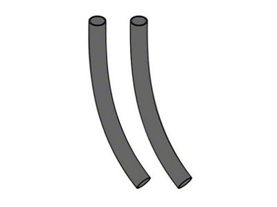 BAK Industries Drain Tube Black Qty 2 - PARTS-316A0006
