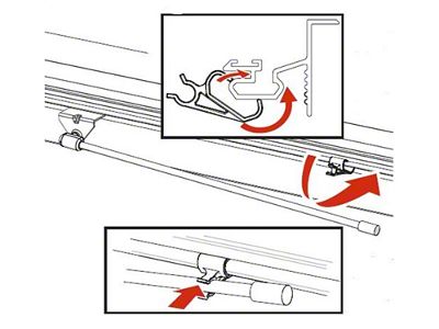 BAK Industries Prop Rod Clips - PARTS-351B0024