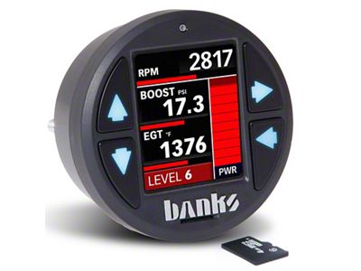 Banks Power 2008+ Universal CAN Bus iDash 1.8 Super Gauge - 66569