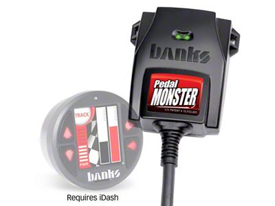 Banks Power Power Pedal Monster Throttle Sensitivity Booster for Use w/ - 64336
