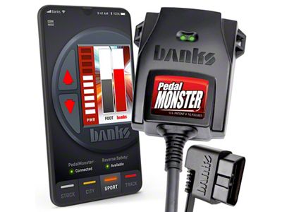Banks Power Power Pedal Monster Throttle Sensitivity Booster Standalone - 07.5-19 - 64320-C