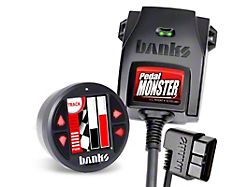 Banks Power Power Pedal Monster Throttle Sensitivity Booster w/ iDash SuperGauge - 64322-C