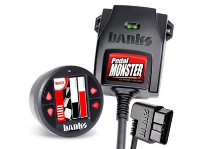 Banks Power Power Pedal Monster Throttle Sensitivity Booster w/ iDash SuperGauge - 64322-C