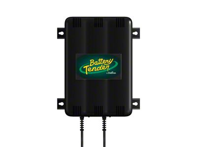 Battery Tender 2 Bank 12V 1.25AMP Battery Charger - 022-0165-DL-WH