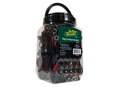 Battery Tender Ring Terminal Accessory Cable Jar of 25 - 081-0069-6-J25