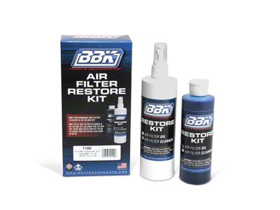 BBK Cold Air Filter Restore Cleaner And Re-Oil Kit