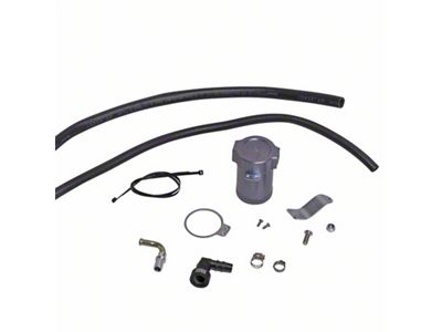 BBK 15-17 Ford Mustang 2.3L EcoBoost Oil Separator Kit Passenger - 1918