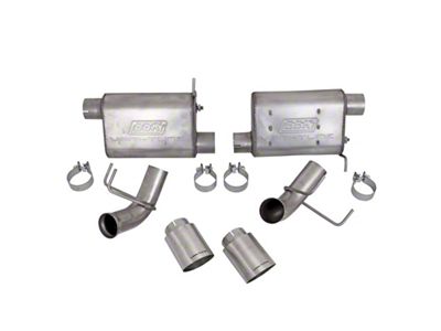 BBK 11-14 Mustang GT VariTune Axle Back Exhaust Kit Stainless - 41015