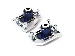 BBK 79-93 Mustang Caster Camber Plate Kit - Silver Anodized - 2525