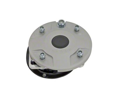 BBK 05-14 Mustang Caster Camber Plate Kit - Silver Anodized - 2551