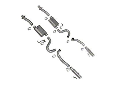 BBK 86-04 Mustang Cat Back Kit Varitune Mufflers Stainless Steel - 3001