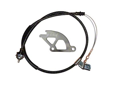 BBK 79-95 Mustang Adjustable Clutch Quadrant And Cable Kit - 1505