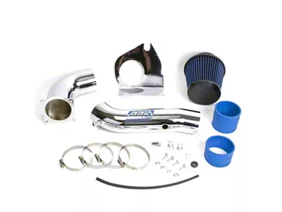 BBK 99-04 Mustang V6 Cold Air Intake Kit - Chrome - 1719