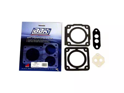 BBK 86-93 Mustang 5.0 65 70mm Throttle Body Gasket Kit - 1572