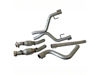 BBK 05-09 Mustang 4.0 V6 True Dual Cat Back Exhaust - 4011