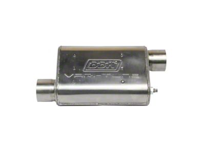 BBK VariTune Adjustable Performance Muffler 2-1/2 Offset/Offset Stainless Steel