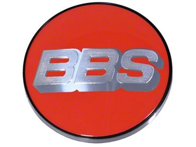 BBS Center Cap 56mm Red/Silver - 10.02.4485