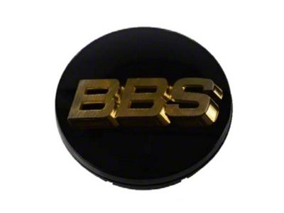 BBS Center Cap 56mm Black/Gold