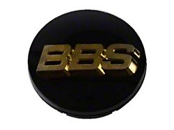 BBS Center Cap 70.6mm Black/Gold 3-tab 56.24.080 - 56.24.073