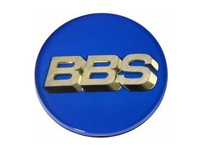 BBS Center Cap 56mm Blue/Gold - 56.24.203
