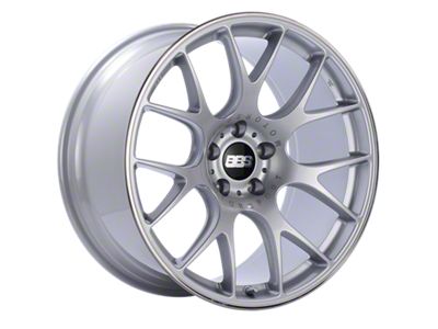 BBS CH-R Brilliant Silver with Polished Rim Protector Wheel; 20x10.5; 24mm Offset