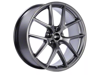 BBS CI-R Platinum Silver with Polished Rim Protector Wheel; 20x8.5; 32mm Offset