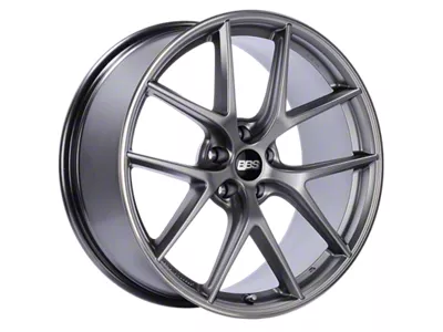 BBS CI-R Platinum Silver with Polished Rim Protector Wheel; 20x9; 25mm Offset