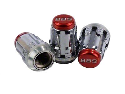 BBS McGard Spline Lug Nut Set 12x1.5 Red - HWLUGSET-15R