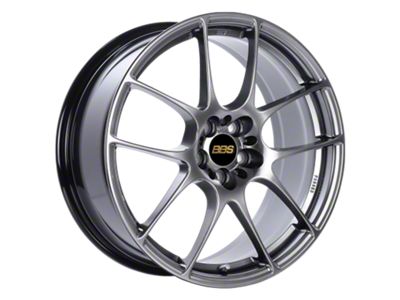 BBS RF Diamond Black Wheel; 18x8.5; 50mm Offset; 5x114.3mm Bolt Pattern; 82mm Hub Bore